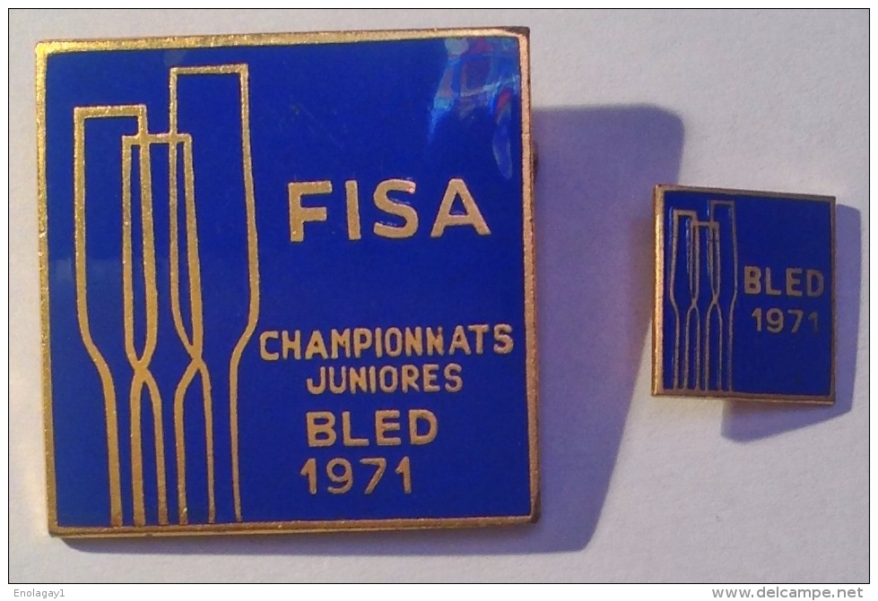 FISA Championnats Juniores With Minature Bled 1971.   (122.) - Aviron