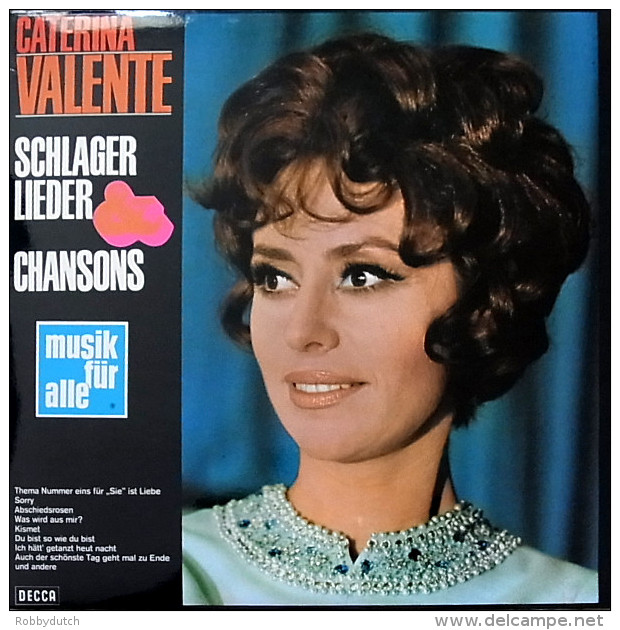 * LP *  CATERINA VALENTE - SCHLAGER, LIEDER UND CHANSONS (Germany 1968) - Other - German Music