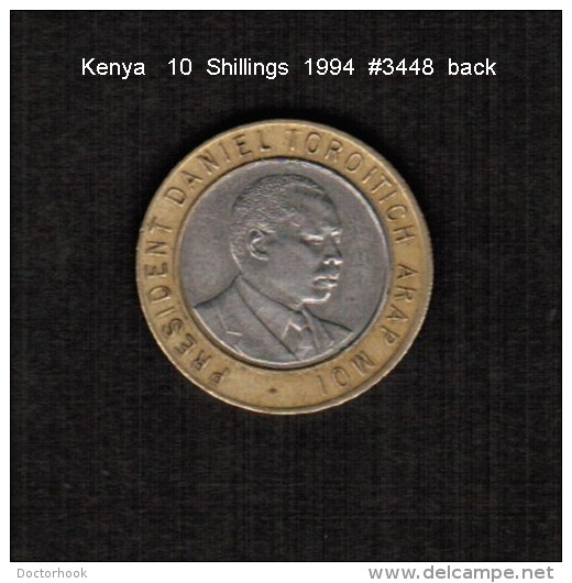 KENYA    10  SHILLINGS   1994  (KM # 27) - Kenya