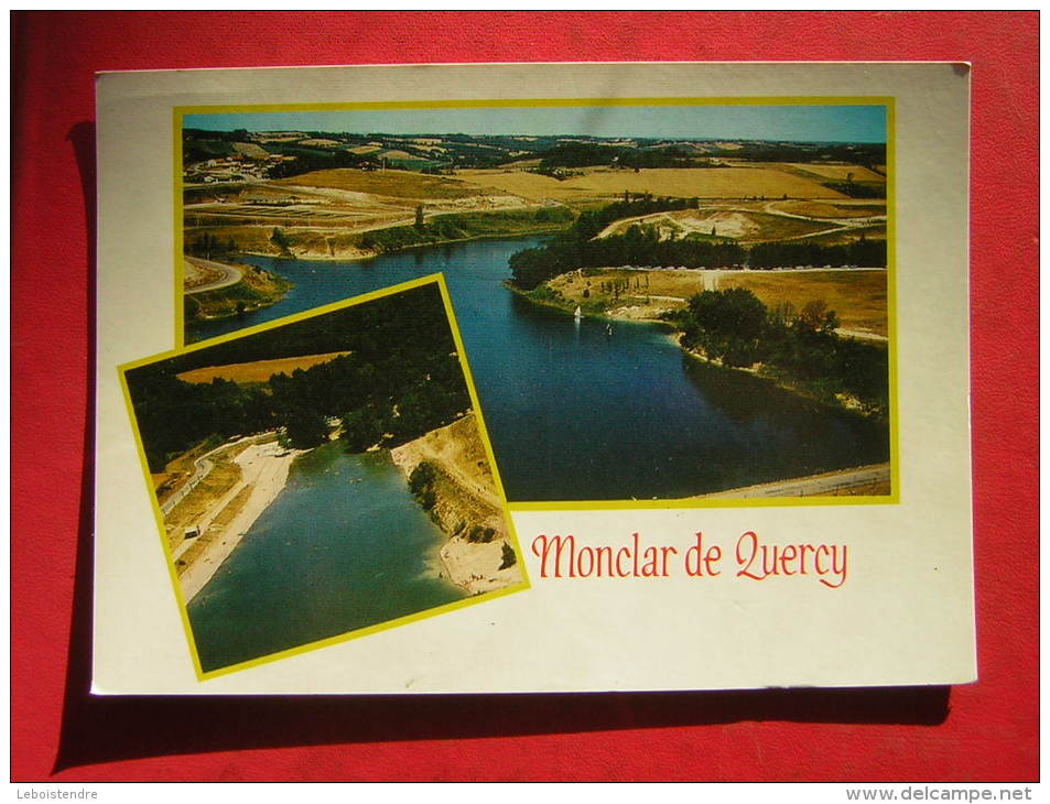 CPM  82  MONCLAR DE QUERCY   MULTI VUES  VOYAGEE 1988 - Montclar De Quercy