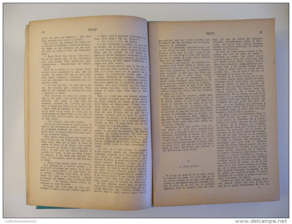 Rroû - Maurice Genevoix 1935 - 78 Pages, édit Flammarion ( Roman ) - Flammarion