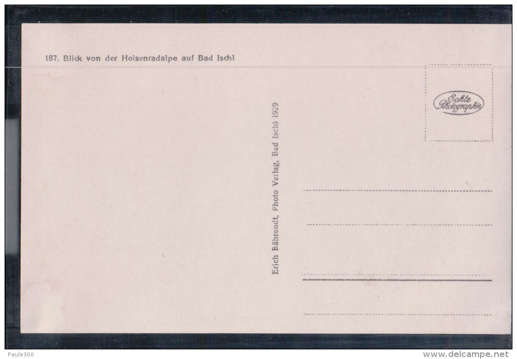 Bad Ischl - Blick Von Der Hoisenradalpe - Bad Ischl