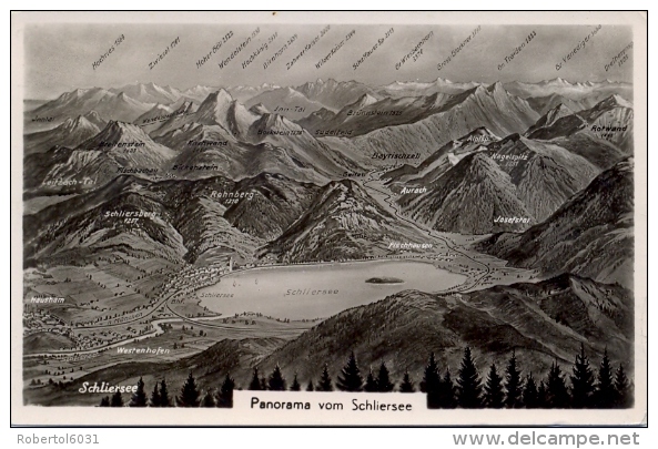 Germany BRD Picture Postcard Of Schliersee Posted 195? - Schliersee