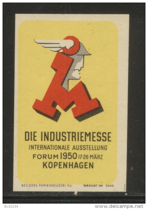 DENMARK 1950 COPENHAGEN INDUSTRY TRADE FAIR POSTER STAMP HM CINDERELLA ERINOPHILATELIE - Ungebraucht