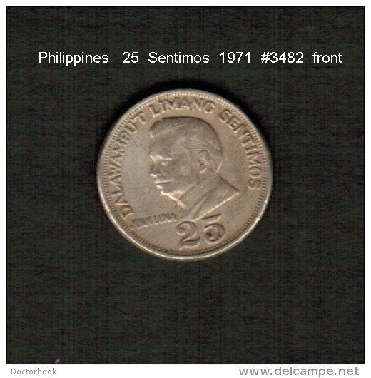 PHILIPPINES    25  SENTIMOS   1971  (KM # 199) - Philippinen