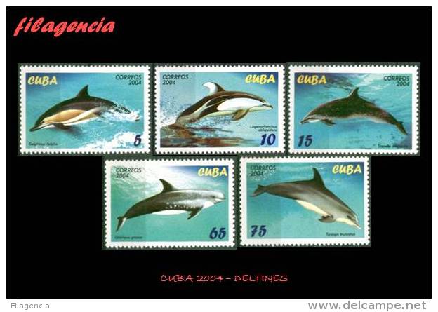 AMERICA. CUBA MINT. 2004 FAUNA MARINA. DELFINES - Neufs