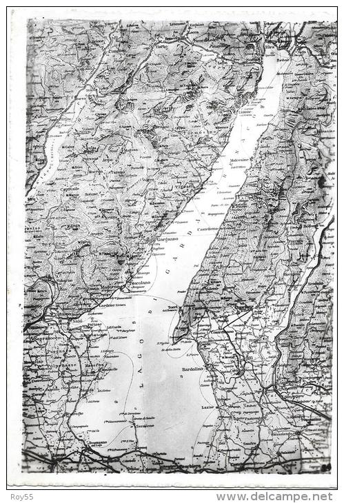 LOMBARDIA -BRESCIA-PADENGHE, FASANO, DESENZANO ECC. LAGO DI GARDA CARTA GEOGRAFICA LOCALE( ANNO XX) - Other & Unclassified