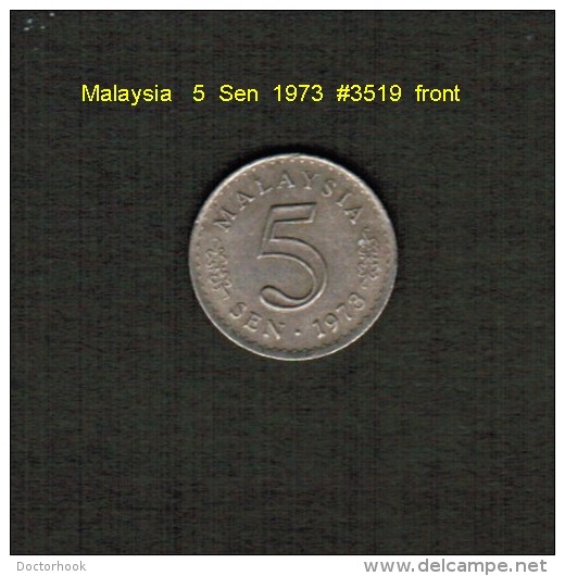 MALAYSIA    5  SEN  1973  (KM # 2) - Malaysia