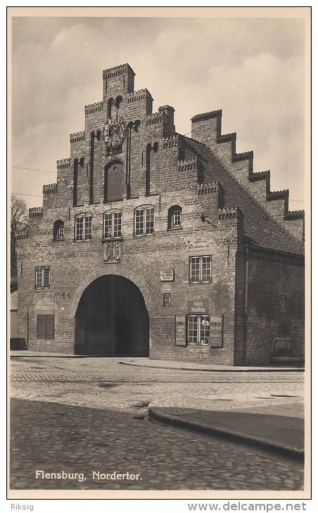 Flensburg  Nordertor   Germany    S-443 - Flensburg