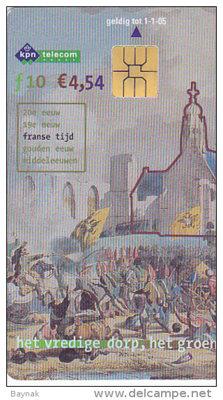 NL  --    OLD PHONECARD  --  FRANSEN EN BATAVEN SLAAGS MET RUSSEN BIJ DE RUINEKERK - Andere & Zonder Classificatie