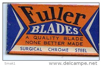 RAZOR BLADE RASIERKLINGE FULLER BLADES - Lames De Rasoir