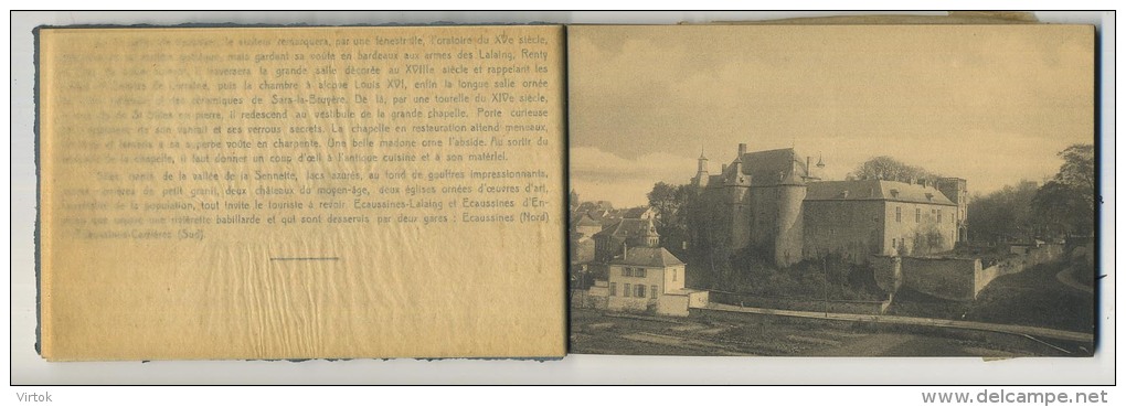 Ecaussines - Lalaing : Le Haut Chateau   ( Carnet Avec 10 CPA )  Regarder Scans - Ecaussinnes