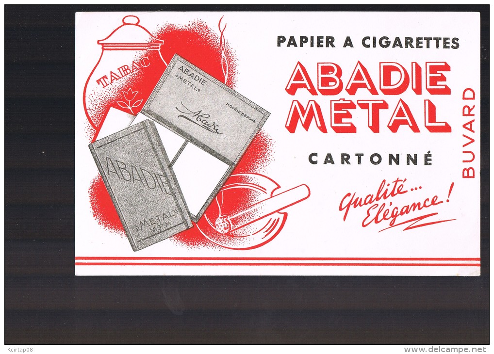 Papier à Cigarettes . ABADIE METAL . - P