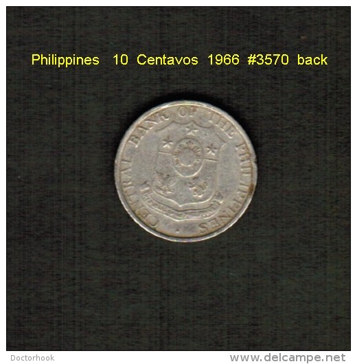 PHILIPPINES     10  CENTAVOS  1966  (KM # 188) - Filippijnen