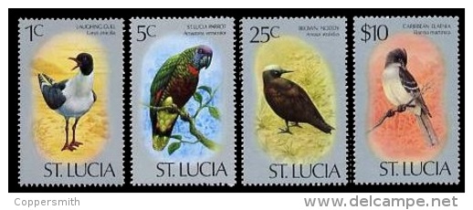 (03) St. Lucia  Birds / Oiseaux / Vögel / Vogels  ** / Mnh  Michel  Ex 380-395 - St.Lucie (1979-...)