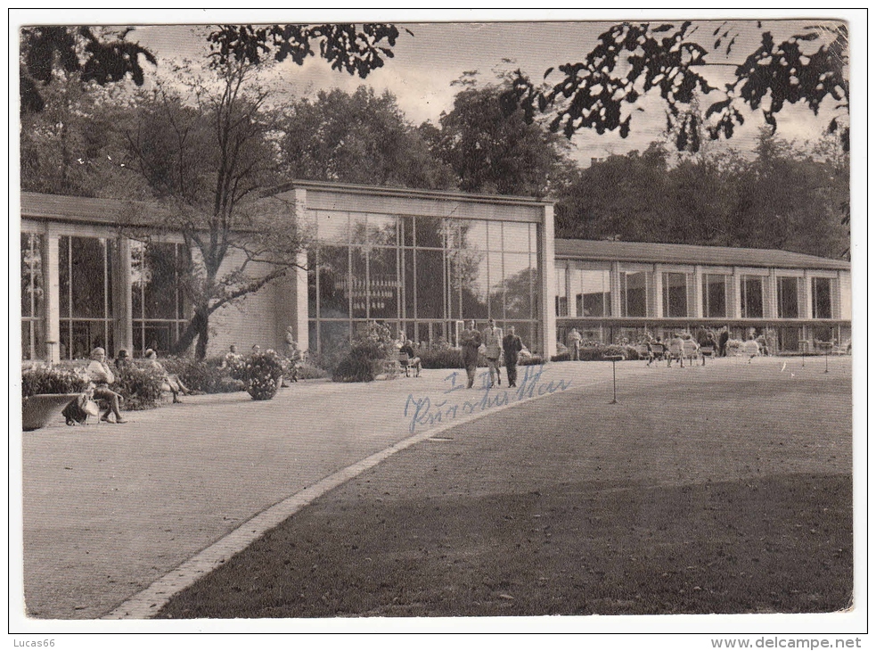 C1960 BAD SALZUFLEN  - WANDELHALLE MIT TRINKBRUNNEN AUSSCHANK - Bad Salzuflen