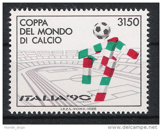 1990 Italien Mi# 2149 ** MNH Fußball Football Soccer Sport WM FIFA Italien 90 - 1990 – Italien