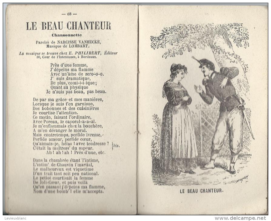 Almanach de la Nouvelle Chanson / Calendrier/Chansons de conscrits patriotiques de Casernes / Le Bailly/ 1883     PART23