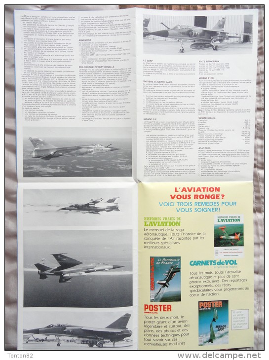 Lot De 13 Livrets Posters " Avions " -  Série " Carnets De Vol " . - AeroAirplanes