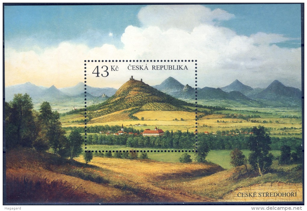 ##Czech Republic 2009 [59]. Mountains. Michel Block 37. MNH(**). - Blocks & Sheetlets