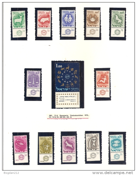 ISRAEL 1949-1962 **  Super Zustand, 21 scans + PayPal