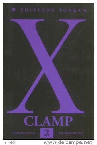 Manga X Tome 2 - Clamp - Tonkam - Mangas Versione Francese