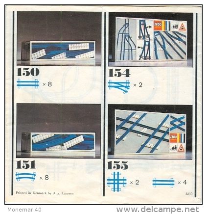 LEGO SYSTEM - CATALOGUE Et à La Fois LIVRE D'IDEES (150 - 151 - 154 - 155) - Catalogi