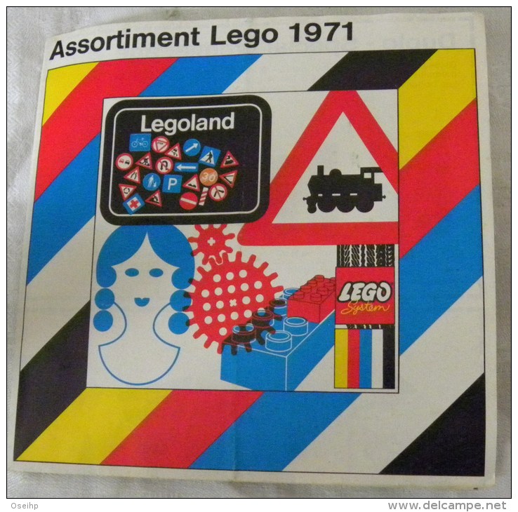 Assortiment LEGO 1971 Catalogue Dépliant Legoland - Catalogi