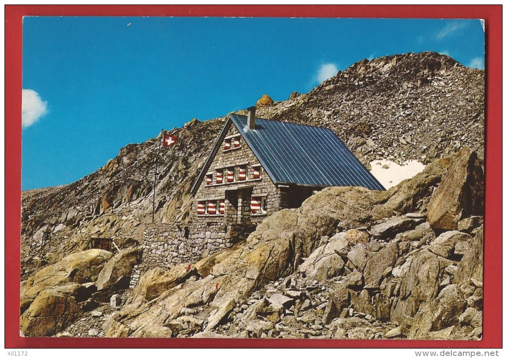 BVS-61 Cabane Du Trient Avec La Pointe D'Orny Sur Champex. Non Circulé, Mais Mention Ferret, Août 1975 - Trient