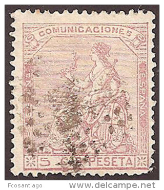 ESPAÑA 1873 - Edifil #132 - VFU - Oblitérés