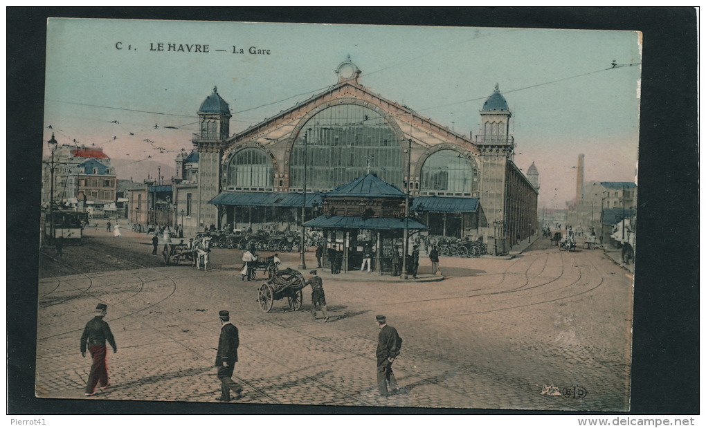 LE HAVRE - La Gare (belle Animation) - Gare