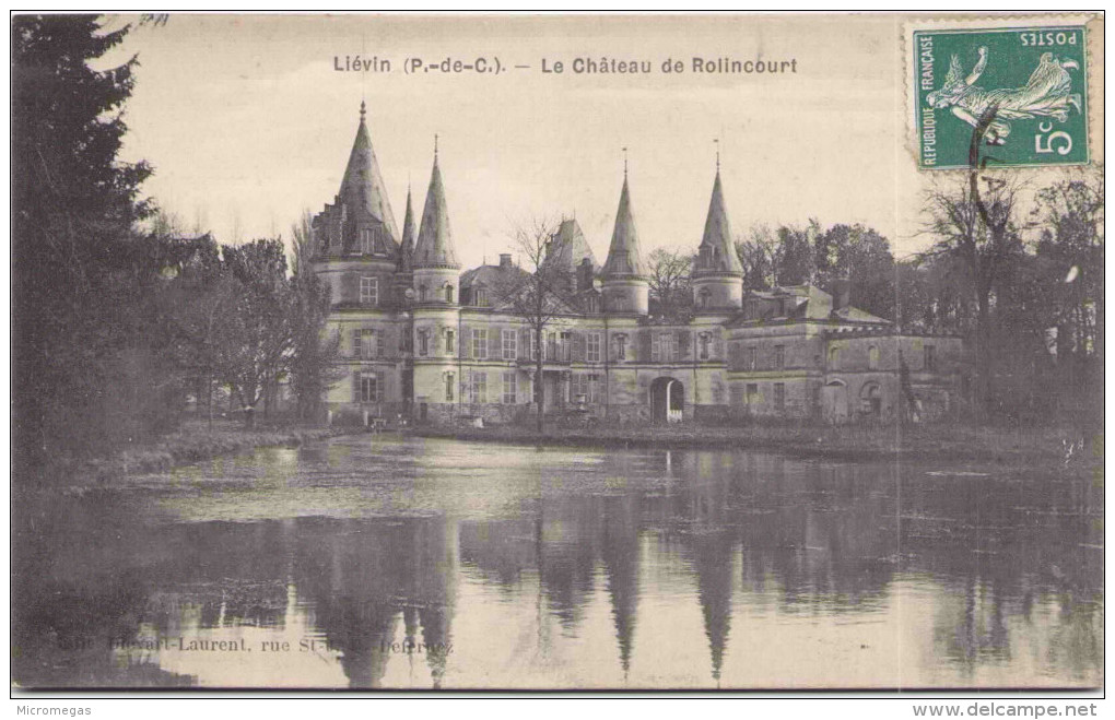 LIÉVIN - Le Château De Rolincourt - Lievin