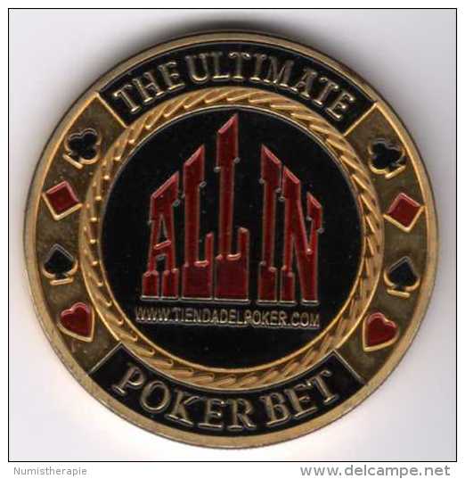 The Ultimate Poker Bet : ALL IN www.tiendadelpoker.com : Poker Card-Guard : Las Vegas