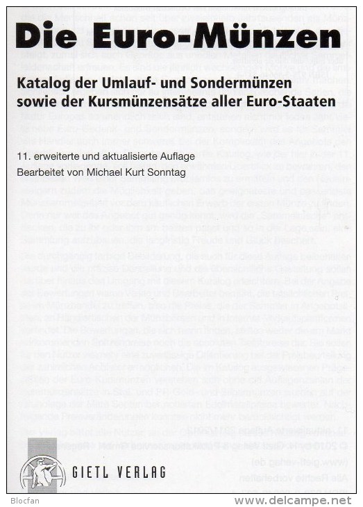 EURO-Münzen Katalog 2012 Neu 25€ Deutschland Und Europa Für Numis-Briefe Numisblätter Von Gietl Catalogue Of EU-country - Libros & Software