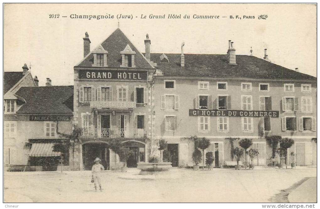 CHAMPAGNOLE LE GRAND HOTEL DU COMMERCE - Champagnole