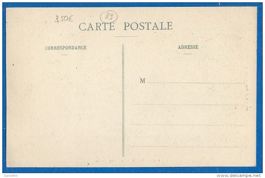 CPA - YONNE - CHENY - LE VIEUX MOULIN - Petite Animation En Arrière Plan - Imp.-lib. H. Hamelin / 133 - Cheny