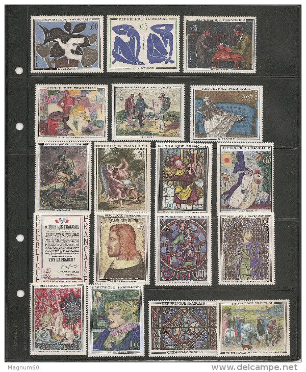 LOT DE 81 TIMBRES DE FRANCE NEUFS - Collezioni