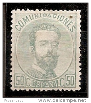 ESPAÑA 1872 - Edifil #126 Sin Goma (*) - Neufs