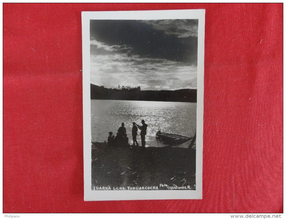 RPPC Ibara Lgna Yahuarcocha  Ref 1152 - Equateur