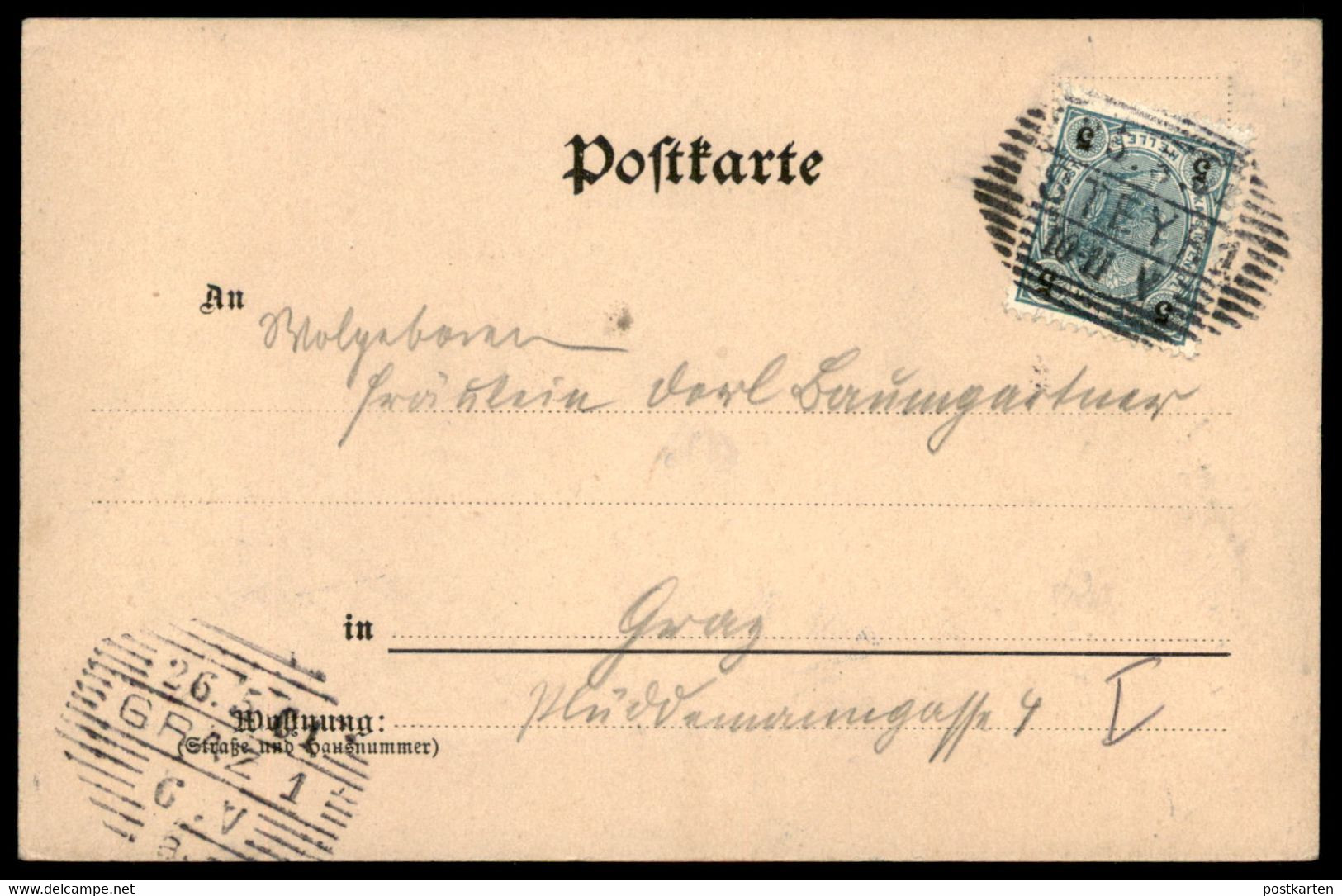 ALTE POSTKARTE STEYR ENGE APOTHEKE STIGLER Oberösterreich Österreich Austria Autriche Cpa Postcard Ansichtskarte AK - Steyr