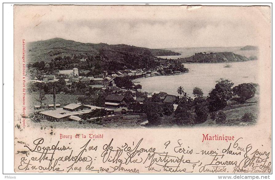 MARTINIQUE/Bourg De La Trinité/Réf:2312 - La Trinite