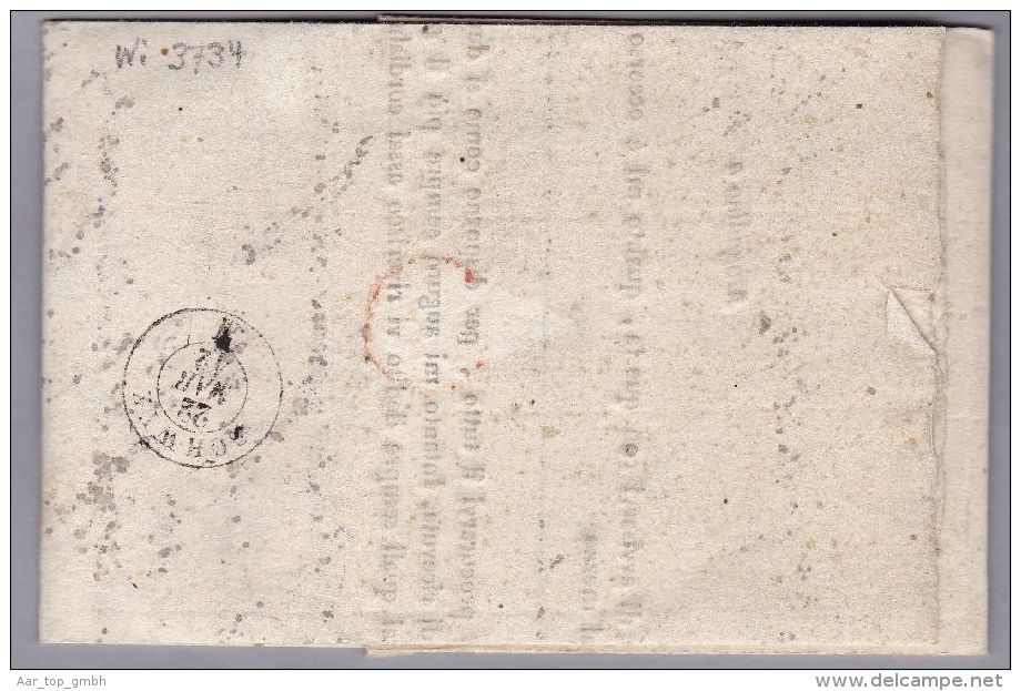 Heimat TI MAGADINO 1842-03-19 Auf Brief Nach Schwyz - ...-1845 Prefilatelia