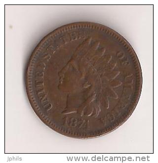 ONE CENT INDIEN 1874 - 1859-1909: Indian Head