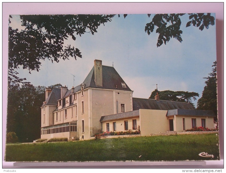 37 - LE LIEGE - MONTRESOR - CHATEAU DE REPOS DE L'ANAS - CHATEAU DE COURBAT - FACADE NORD - 1981 - Genillé