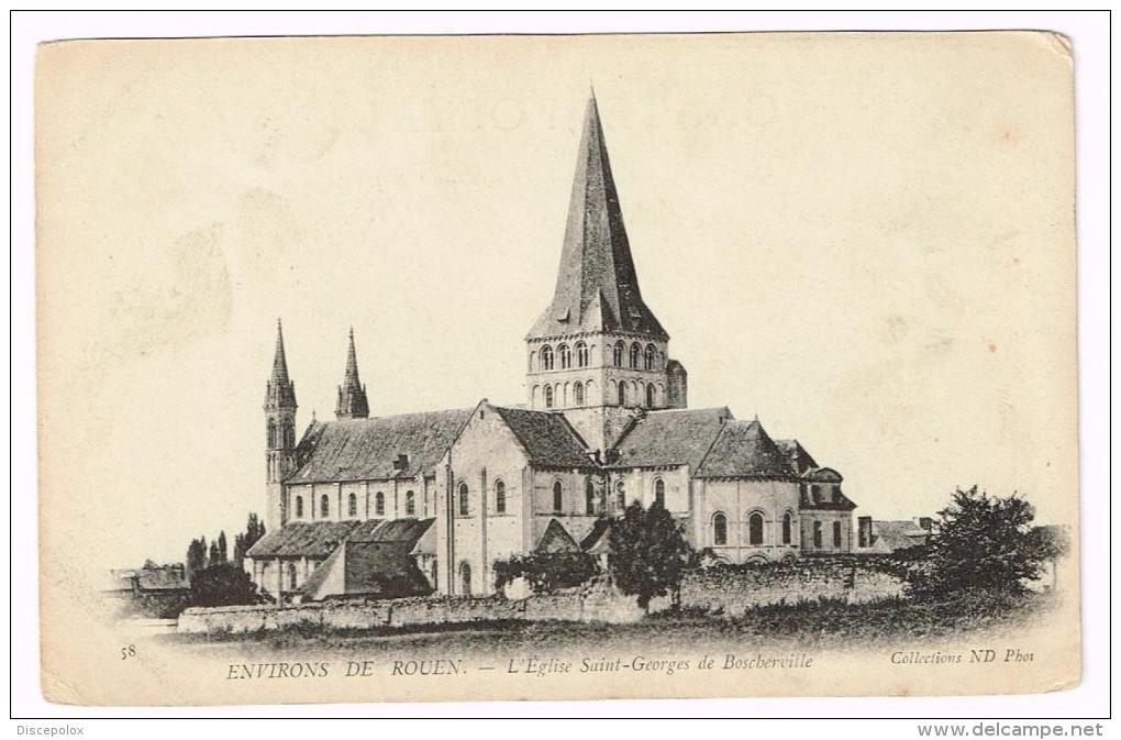 I1904 Saint Martine De Boscherville - L'Eglise Saint Georges / Non Viaggiata - Saint-Martin-de-Boscherville