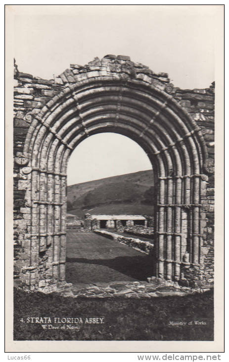 C1930 STRATA FLORIDA ABBEY WEST DOOR OF NAVE - Zu Identifizieren