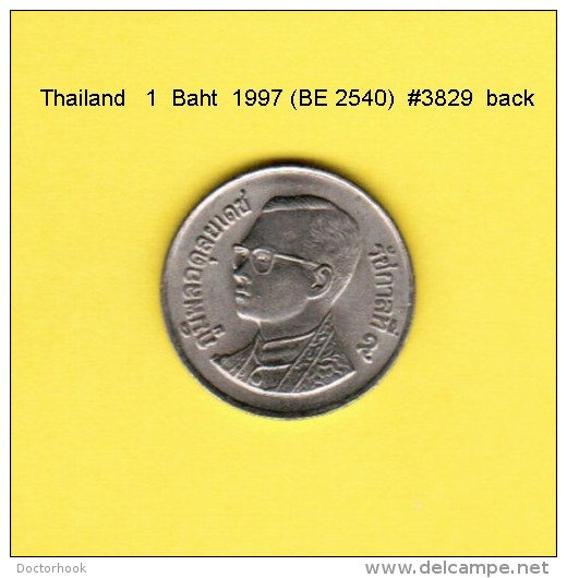 THAILAND   1  BAHT 1997 (BE 2540)  (Y # 183) - Thailand