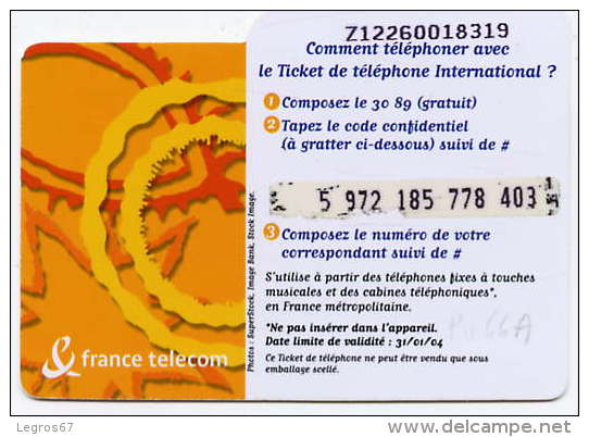 LOT DE PLUS DE 34 TICKETS TELEPHONE