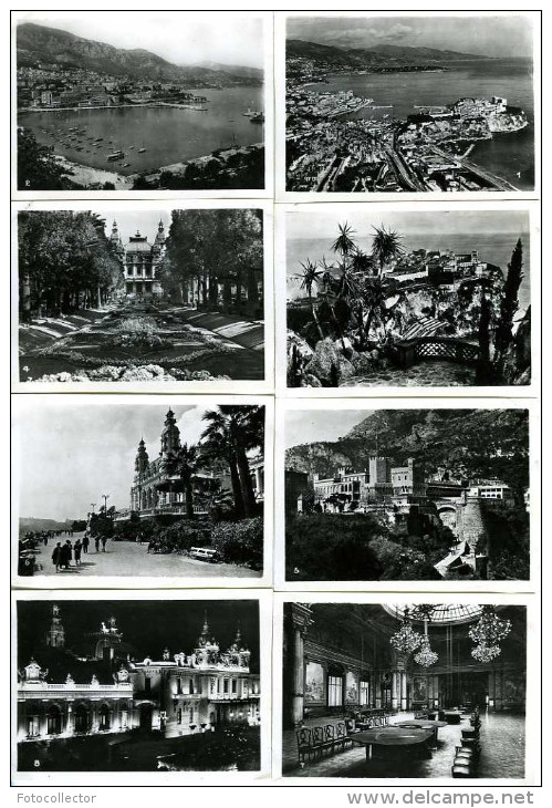 Monaco Lot De 10 Cartes Petit Format - Colecciones & Lotes