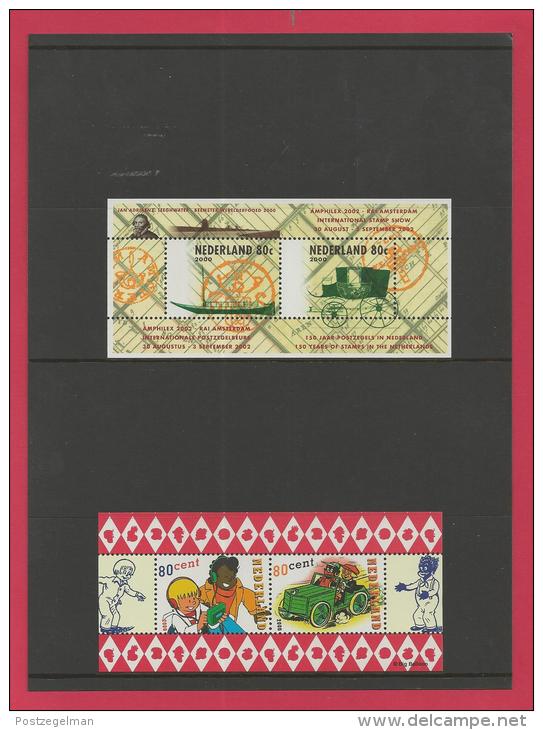 NEDERLAND, 2000, Mint stamps/sheets Yearset, official presentation pack , NVPH Nrs. 1876/1950